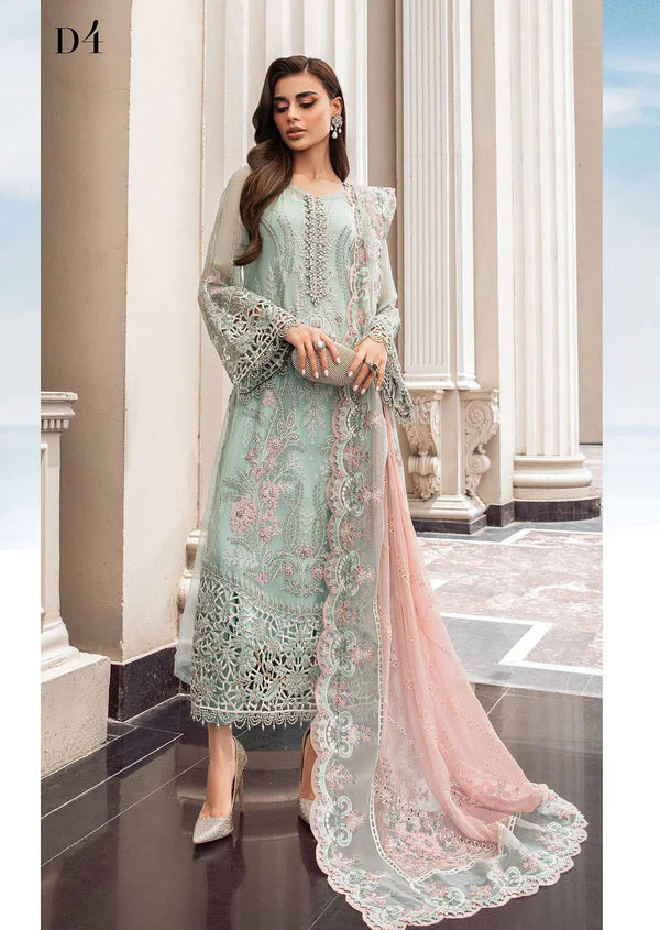 MARIA.B EMBROIDERED CHIFFON CHF-4-23
