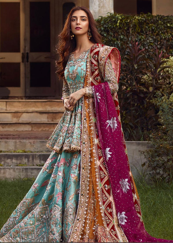 Pakistani Designer Suit Embroidered 3 Pieces MOHSIN NAVEED RANJHA MNR