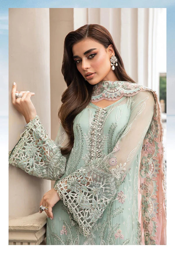 MARIA.B EMBROIDERED CHIFFON CHF-4-23