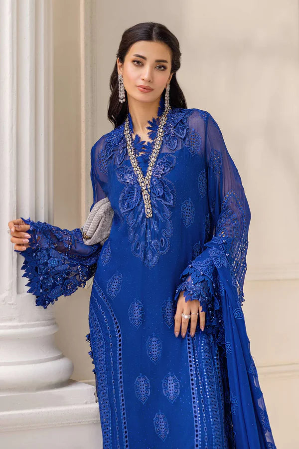 MARIA.B EMBROIDERED CHIFFON COLLECTION 25 MPC-D3-25