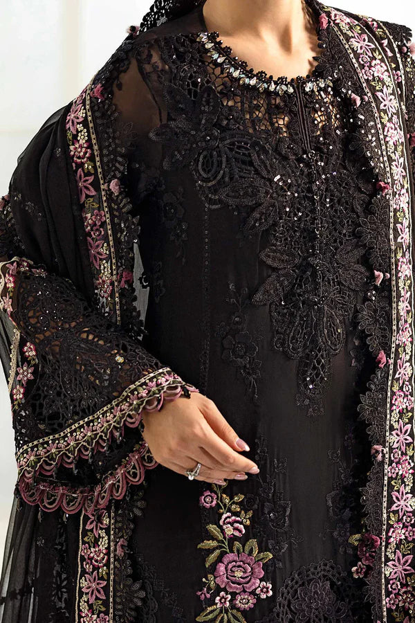 MARIA.B EMBROIDERED CHIFFON MPC-D4-25