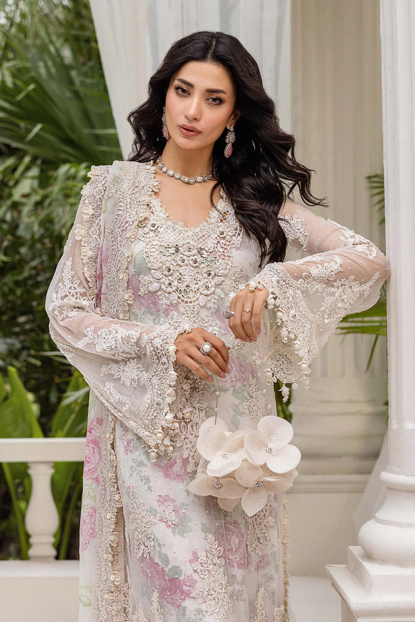 MARIA.B EMBROIDERED CHIFFON COLLECTION 25 MPC-D1-25