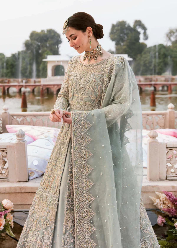 Pakistani Designer Suit Embroidered 3 Pieces KANWAL MALIK BRIDAL COLLECTION - SALEHA