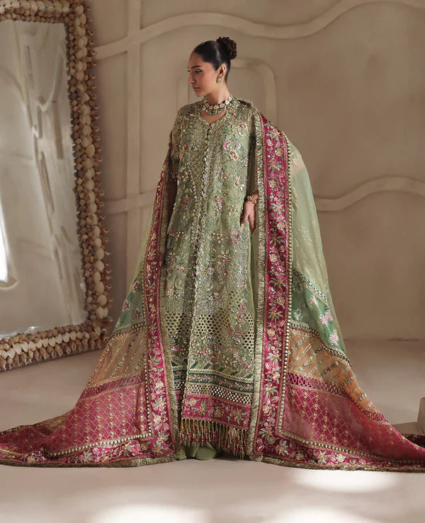 Pakistani Designer Suit Embroidered 3 Pieces REPUBLIC WOMENSWEAR - ELIANE